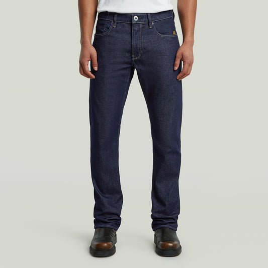 G-Star Mosa - Straight - Neo Raw Denim Jeans in Frontansicht, gerade Passform mit dunkler Denim-Optik und moderner Silhouette
