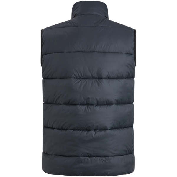 Rückansicht des PME Legend Avizer Bodywarmer in Salute mit gepolsterter Oberfläche