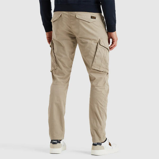 PME Legend Nordrop Cargo Hose – Tapered Fit – Farbe Plaza Taupe – Rückansicht