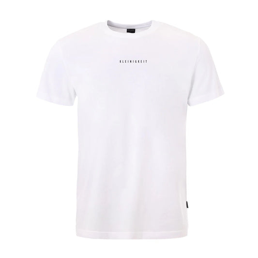Kleinigkeit Straightcut T-Shört KK Mitte in Weiß mit klassischem Rundhalsausschnitt und dezentem Design.