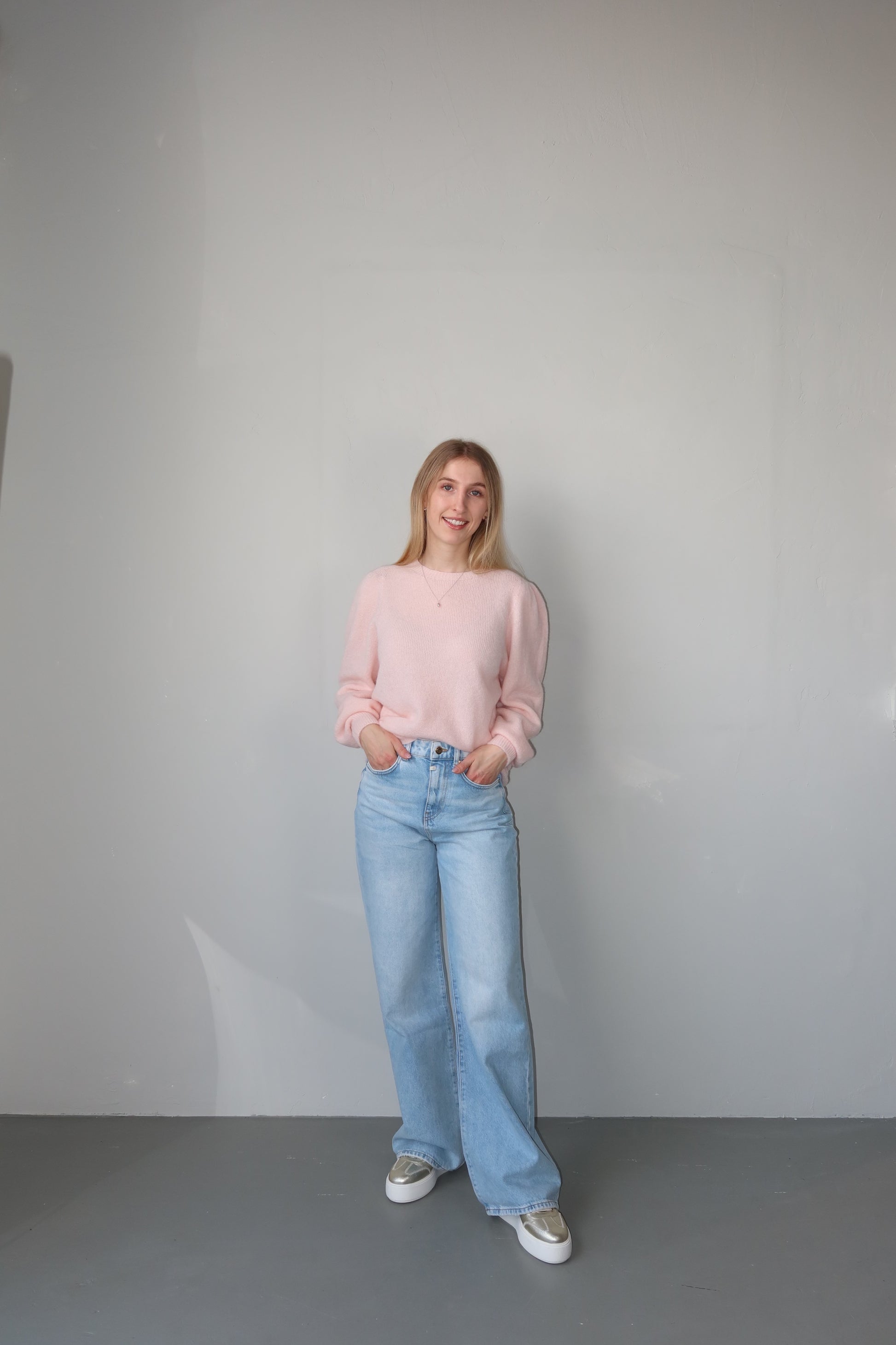 celincarolin Cloud Knit Blush Rose Vorderansicht
