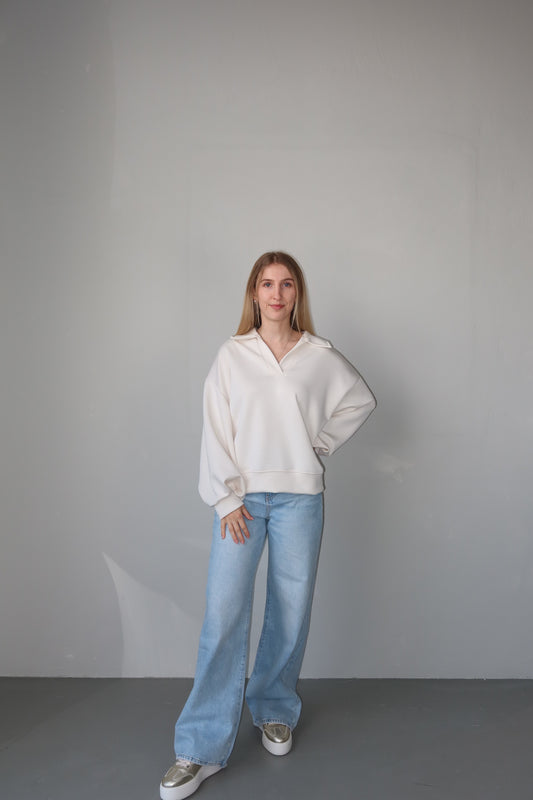 celincarolin Pure Ease Sweat Vanilla Pearl Vorderansicht