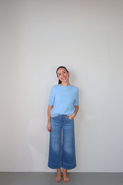 celincarolin celeste knit sky glow Vorderansicht