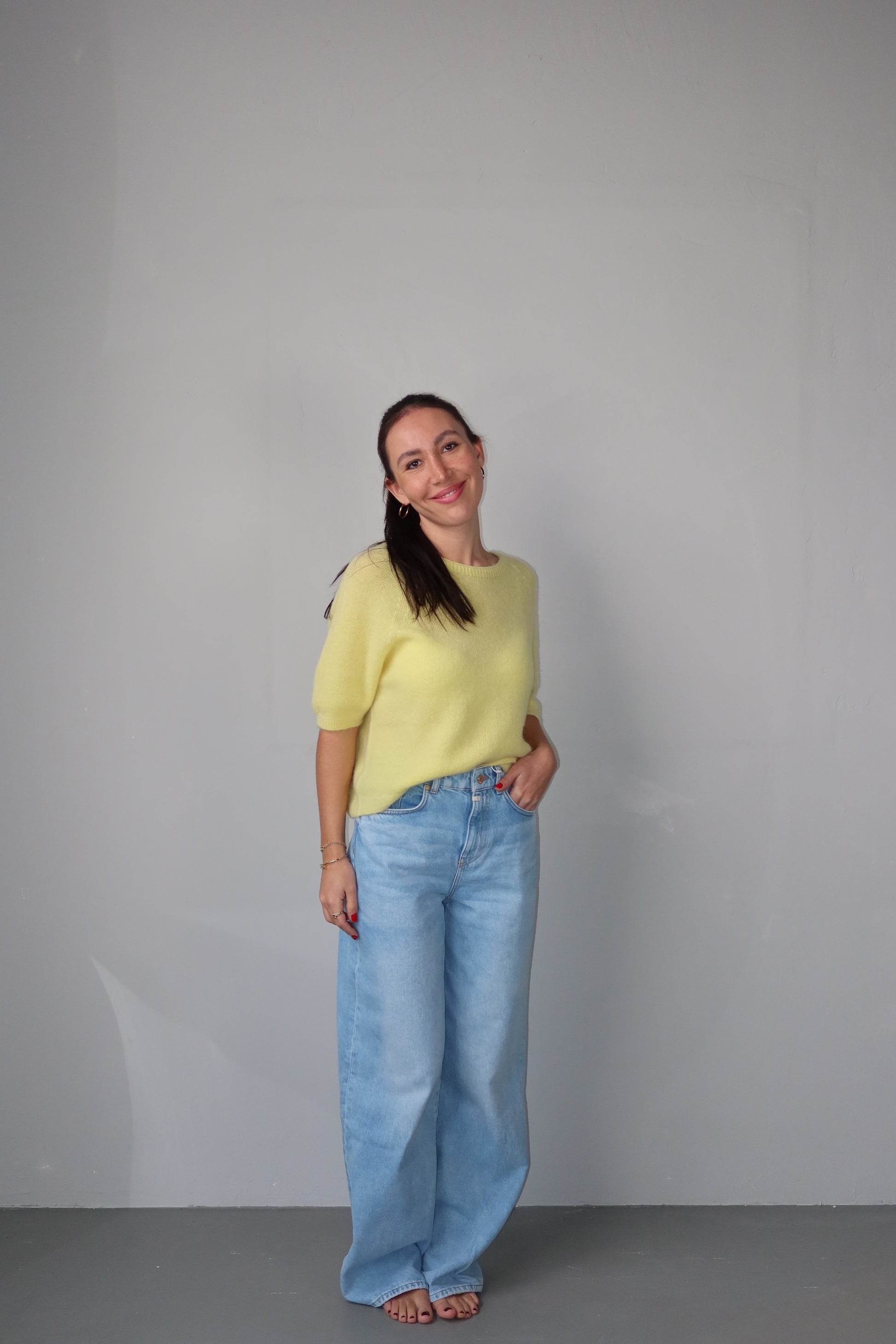 celincarolin celeste knit soft butter Vorderansicht