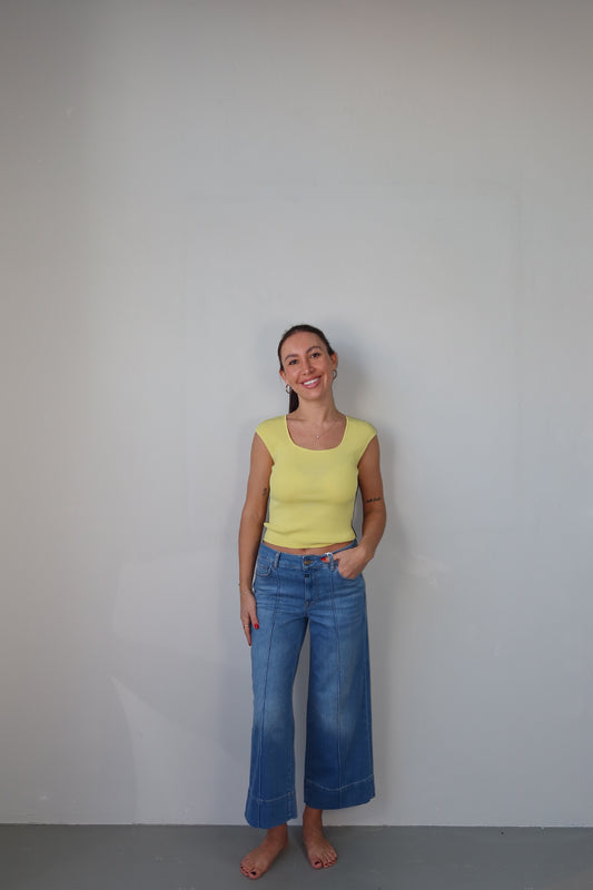 celincarolin rivera knit tee soft butter Vorderansicht