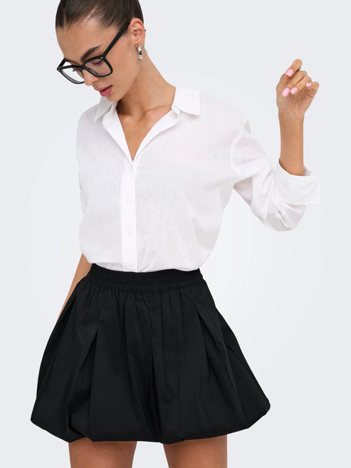jdy-mio-hw-bubblehem-mini-skirt-black-vorderansicht