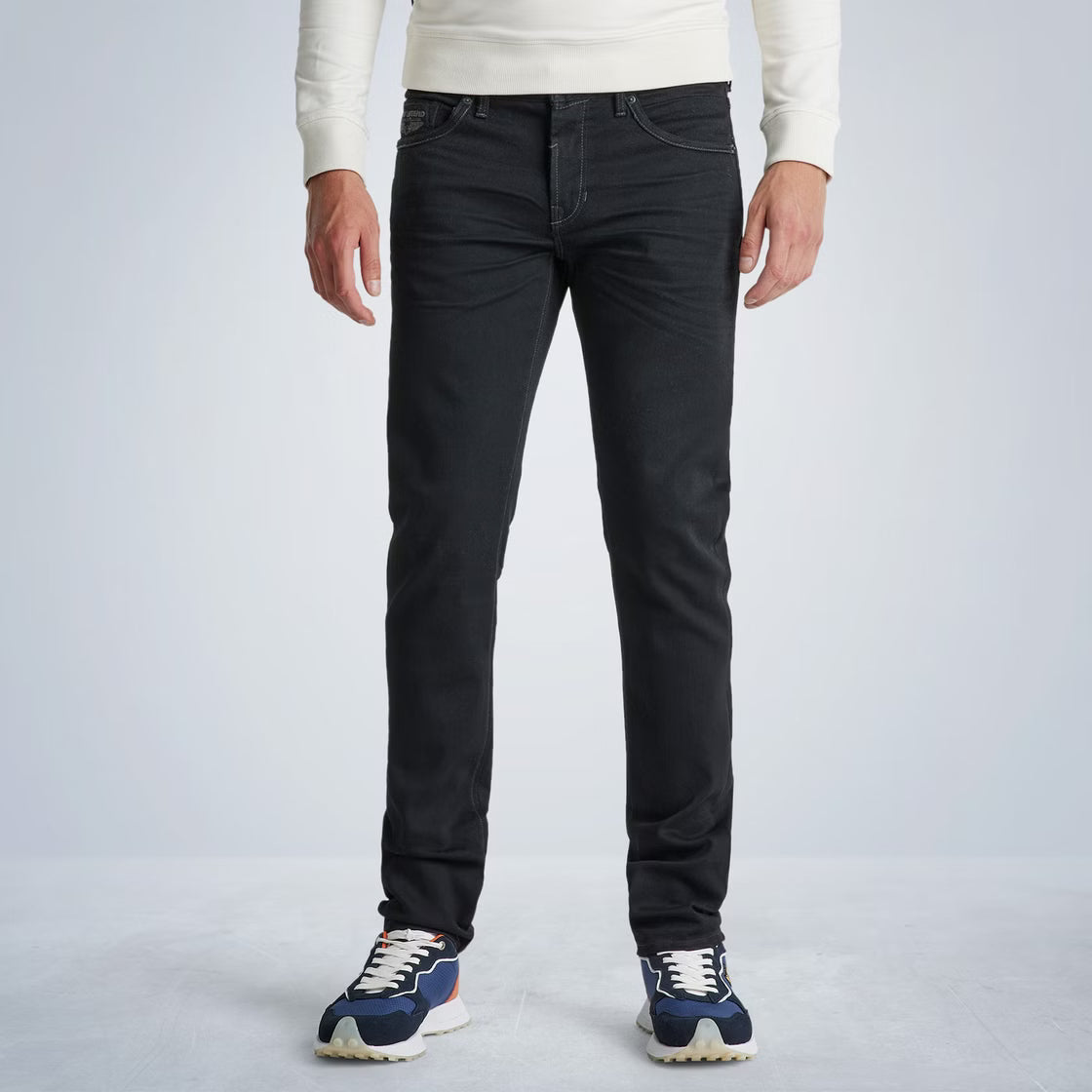 PME Legend Navigator Jeans – Slim Fit – Black Denim – Vorderansicht