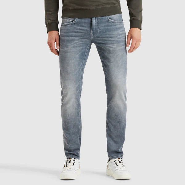 PME Legend Tailwheel Jeans – Slim Fit – Light Grey Mid – Vorderansicht